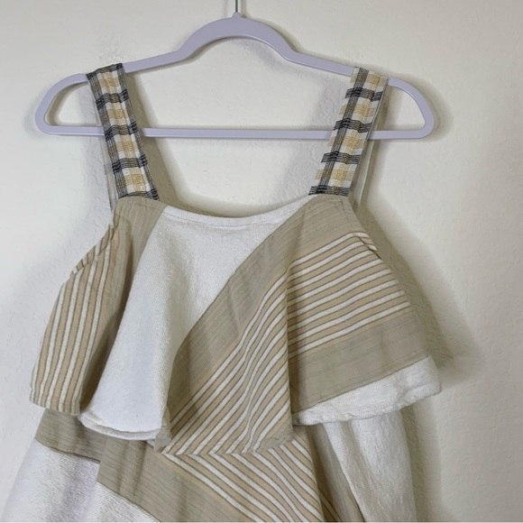 Ace & jig Womens Simone tiered mixed print mini dress XS - Picture 4 of 10